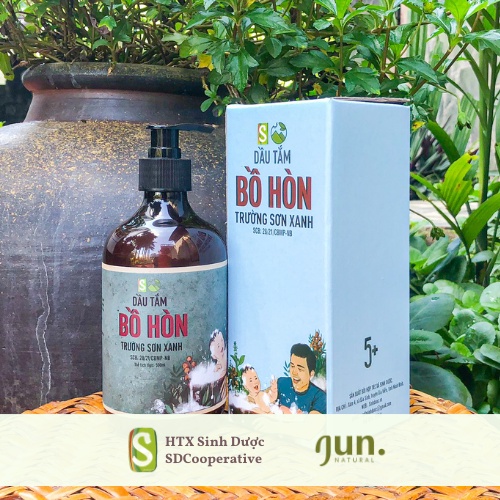 Dầu tắm Bồ hòn - Trường Sơn Xanh 500ml