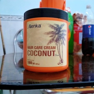 Hấp dầu tinh chất dừa Hair Care Cream Coconut Alenka 1000ml