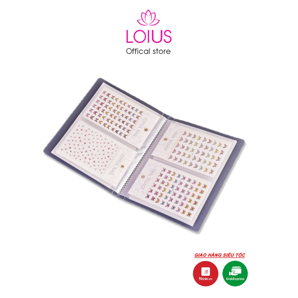 Sổ đựng Sticker trang trí móng