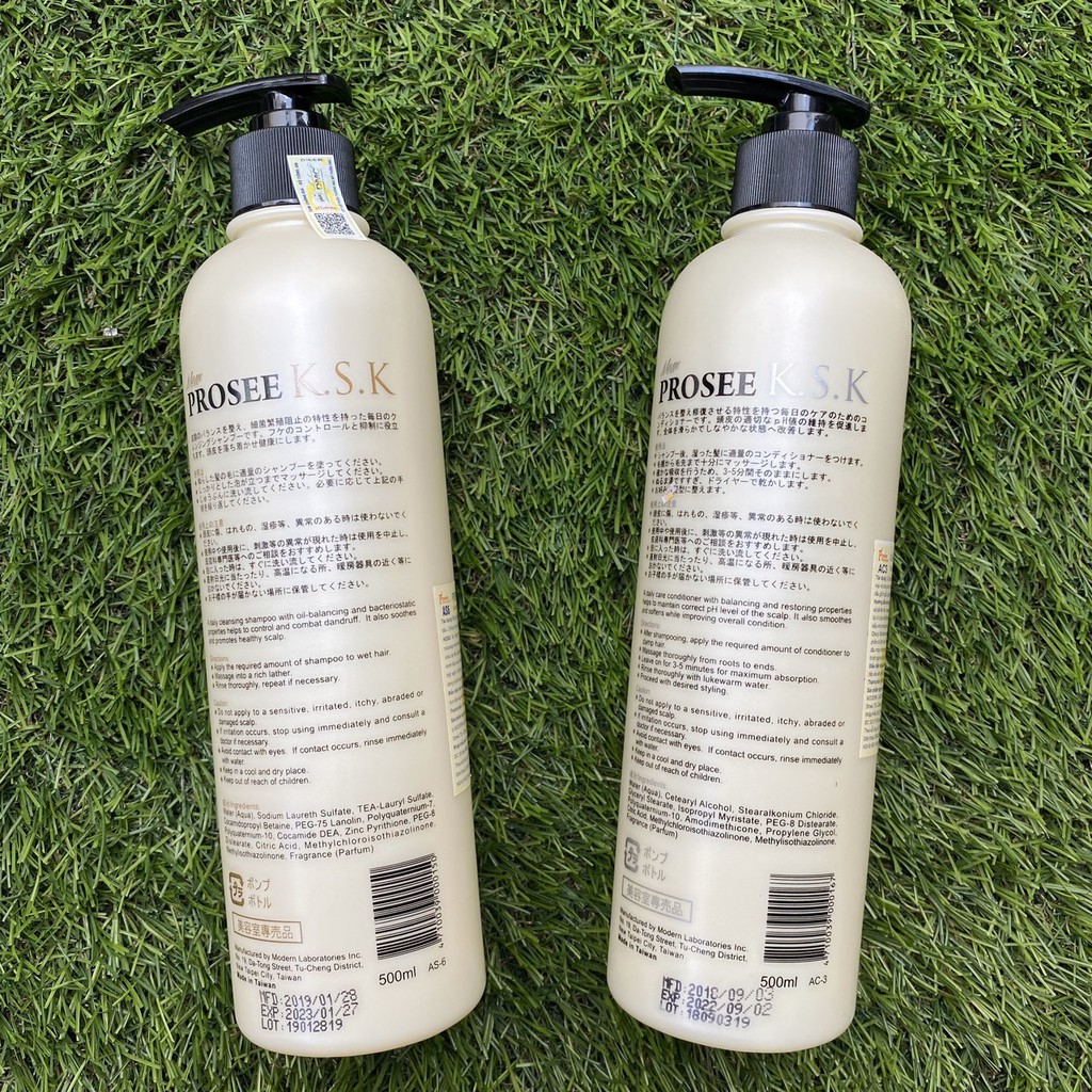 Dầu gội hạn chế gàu da đầu nhờn KSK Prosee Equalizing Shampoo Prosee 500ml