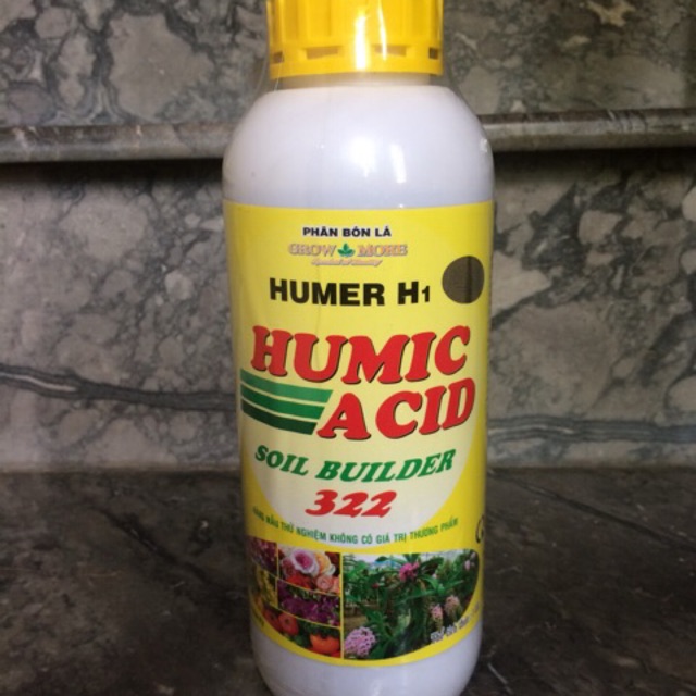 phân bón lá Growmore Humic Acid 322 giúp cây sinh trưởng và phát triển khỏe mạnh dành cho hoa lan cây cảnh