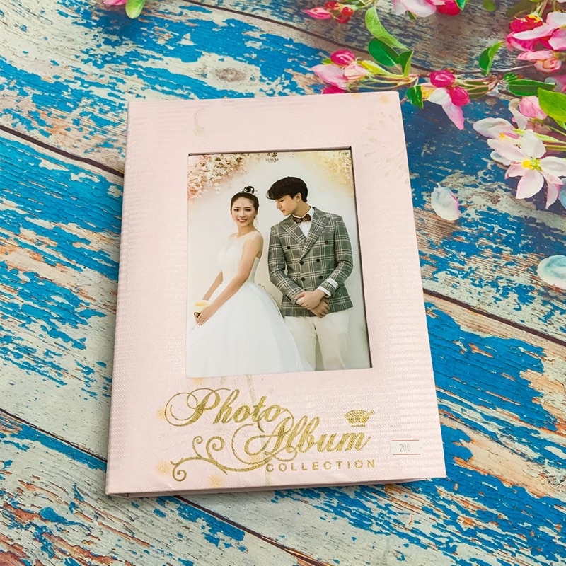 Album đựng 13x18 chứa 200 tấm ảnh, bìa giấy cứng