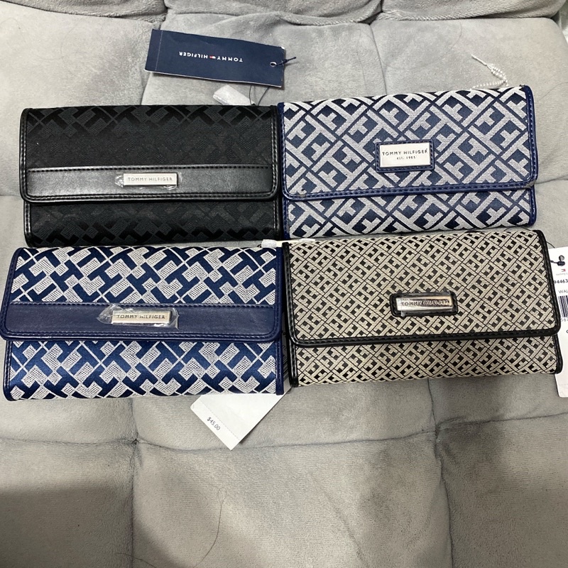 Ví Nữ cầm tay nhiều ngăn Tommy size 19 chuẩn auth