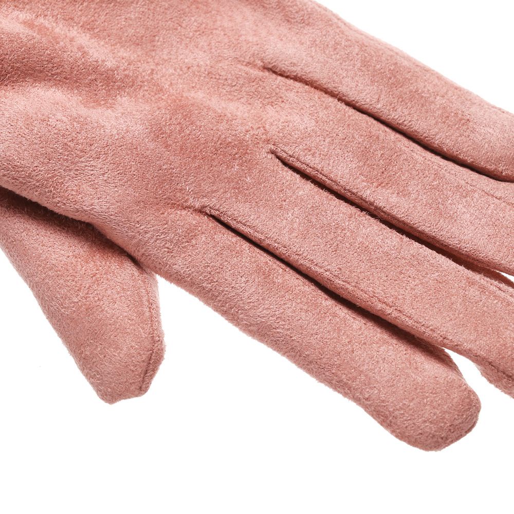 Găng tay da lộn MIHAN1 giữ ấm thời trang cho nữ