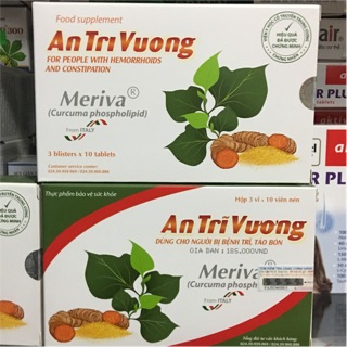 AN TRI VƯƠNG (hỗ trợ người bị trĩ ,táo bón)