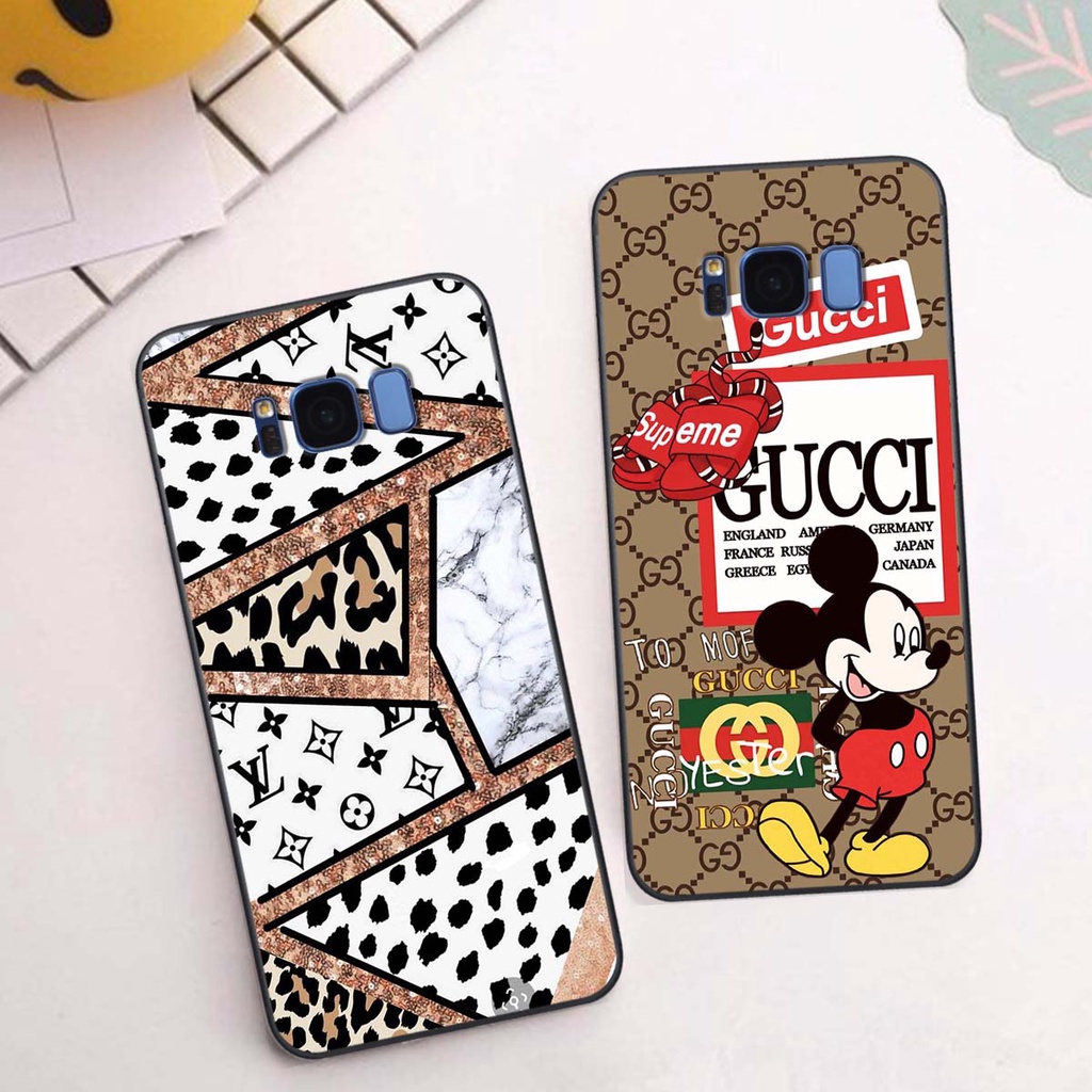 Ốp lưng Samsung S8 / S8 Plus hình thương hiệu, thời trang, cute, đáng yêu