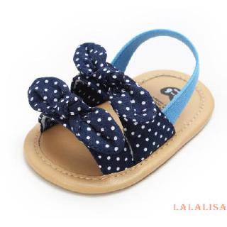 Giày Sandal Đính Nơ Cho Bé Gái