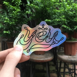 [TVHiep Lettering] Pack YÊU THƯƠNG - Holographic Sticker Pack
