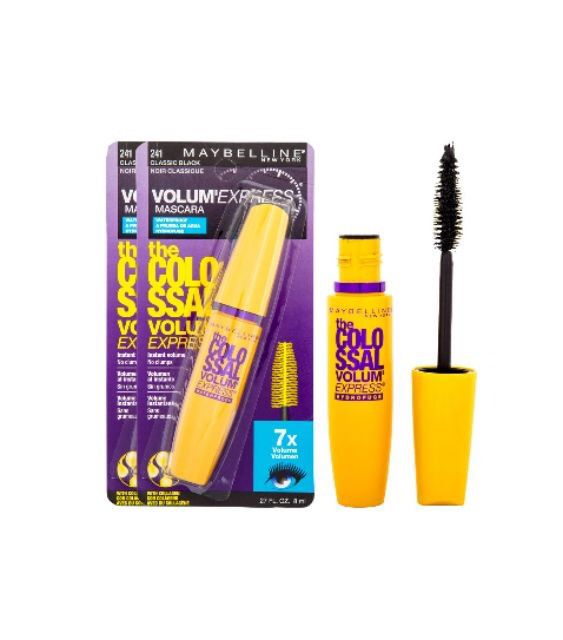 mascara dài mi không vón cục  Maybelline