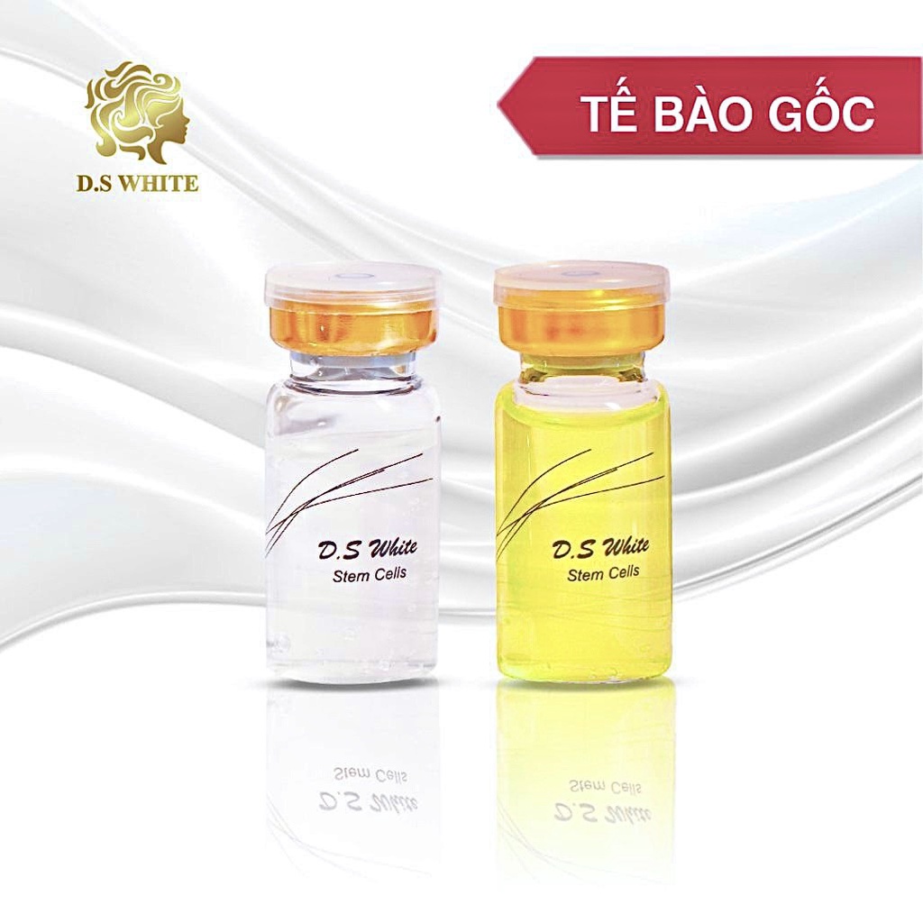 Combo Tế Bào Gốc Nguyên Bào Sợi Và Vitamin C Dưỡng Trắng, Tái Tạo Trẻ Hóa Làn Da 2 Chai 10ml