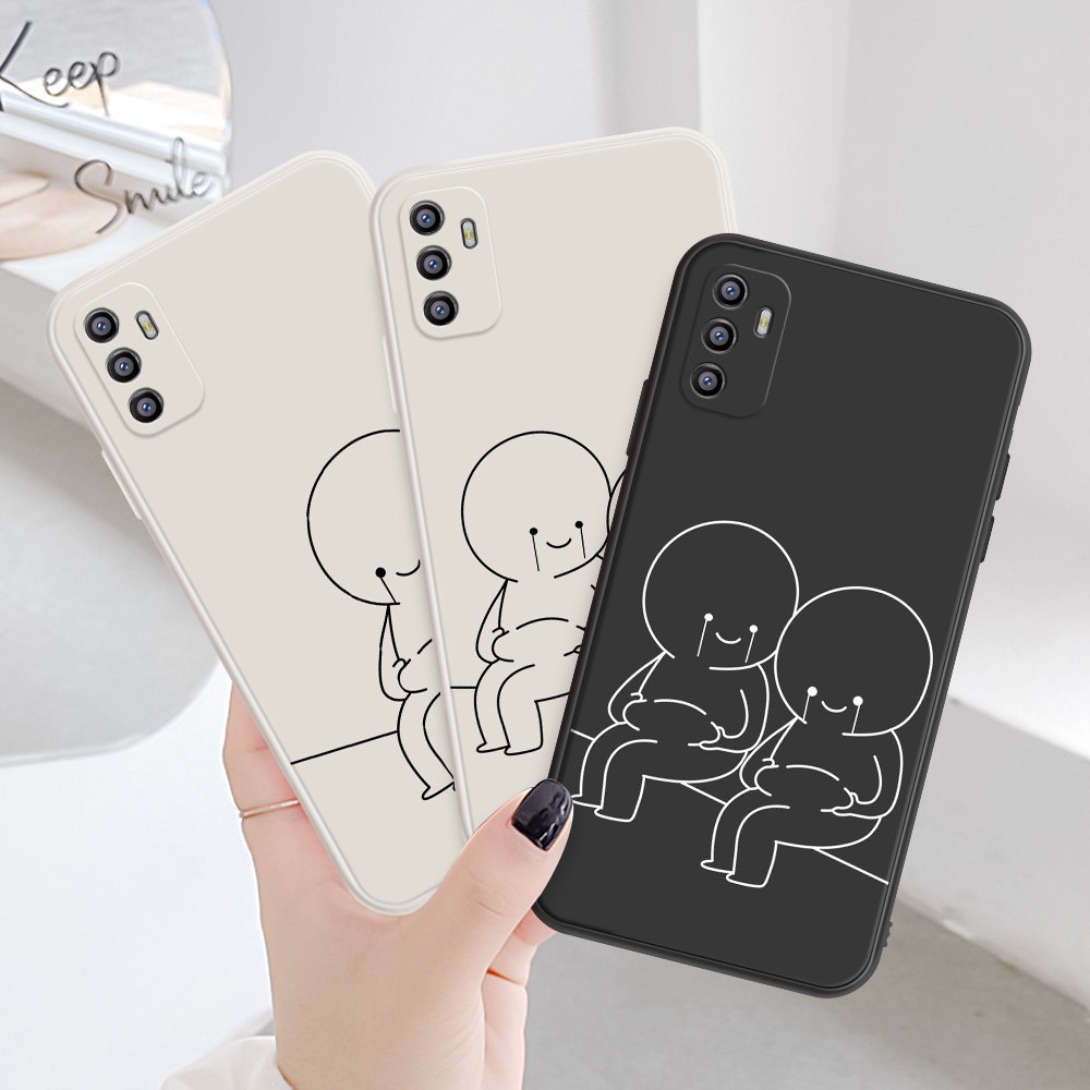 Ốp điện thoại đơn giản dành cho OPPO A93 A74 A54 A75 A79 A71 A16 A16S A37 A91 A33 OPPO F11 PRO F17 F19 F15 F7 F5 H095