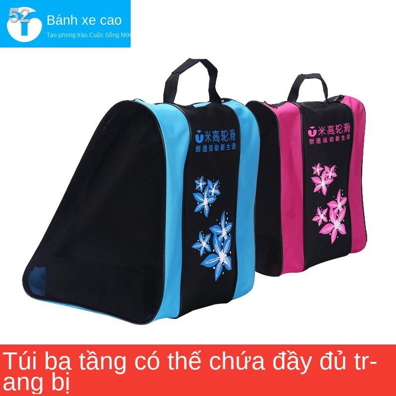 Túi trượt patin chính hãng Migao Lớp cách ly dày ba lô đeo vai tam giácE