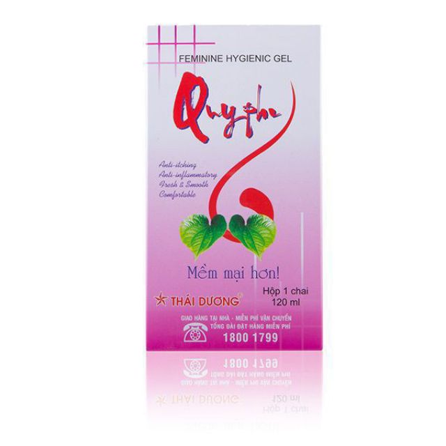 DUNG DỊCH VỆ SINH PHỤ NỮ QUÝ PHI 120ml