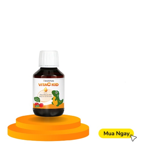 Thực phẩm bảo vệ sức khỏe Healthza VitaC Kid dành cho bé 90ml