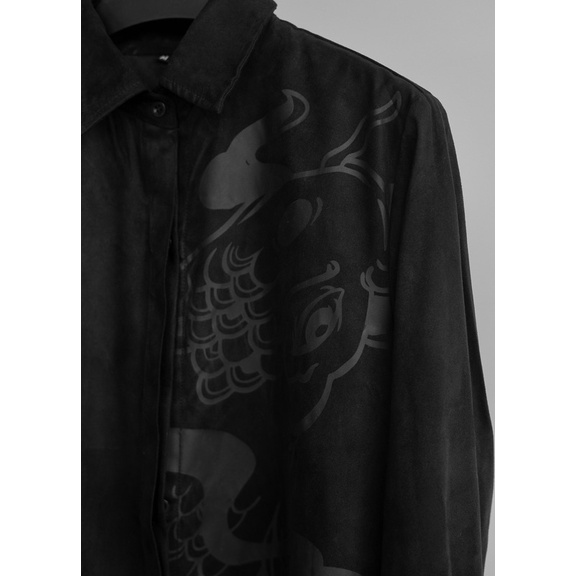 Áo sơ mi tay dài thiết kế cao cấp NISHIKIGOI SHIRT - ZUNEZX