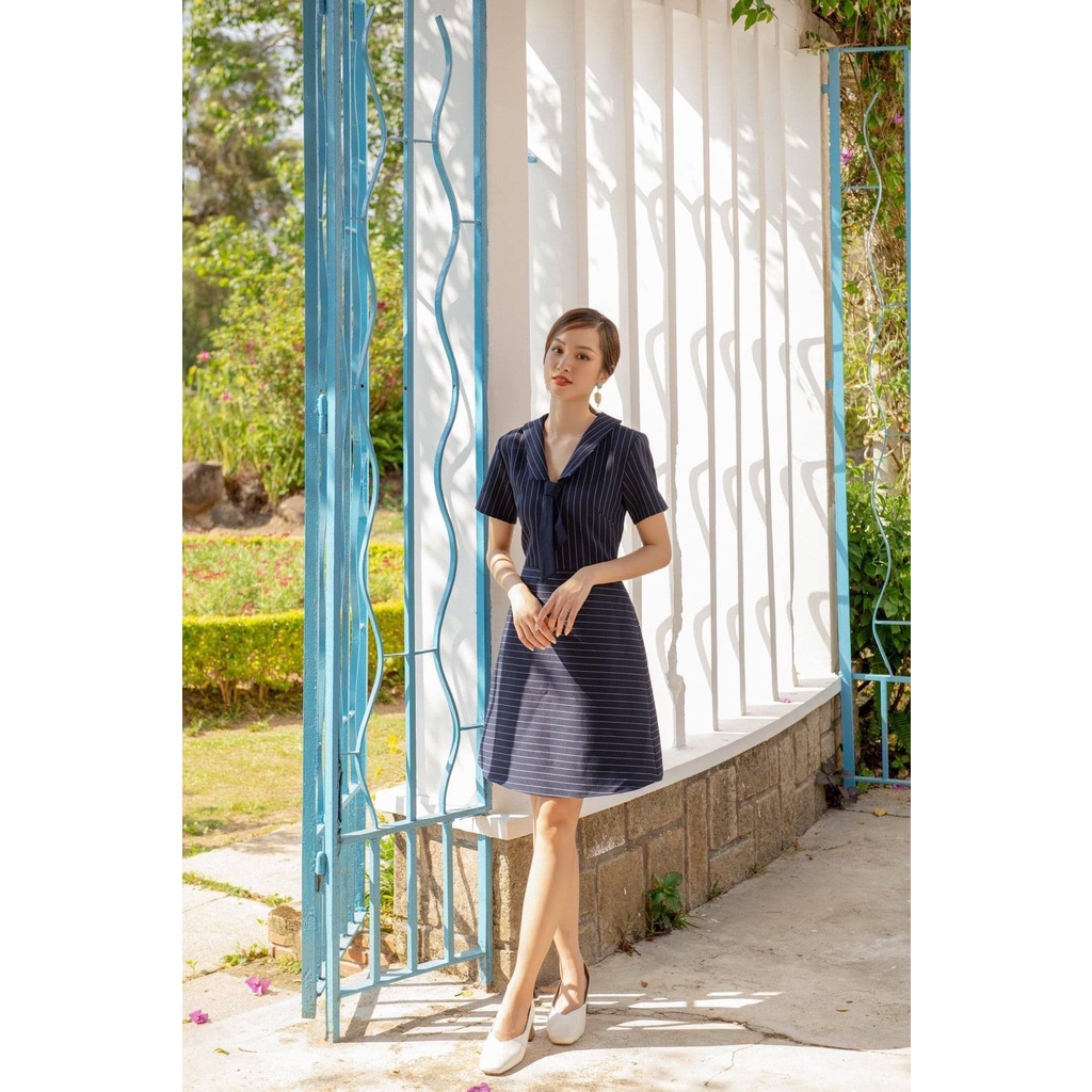 Váy đầm OLV thuỷ thủ size M