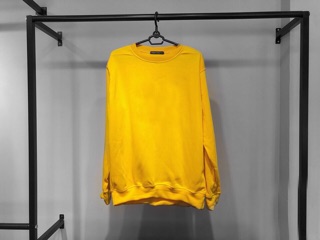 Áo sweater trơn chất nỉ trơn basic unisex