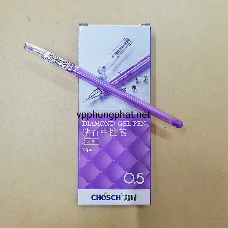 Hộp 12 Bút Nước Chosch CS-821