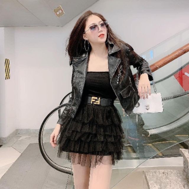 [Hot Hit] Váy lưới ngắn -Hot trend 2019