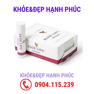 Combo 12 thỏi son dưỡng môi lô hội Forever aloe lips –12 thỏi/hộp - 4,25g/thỏi