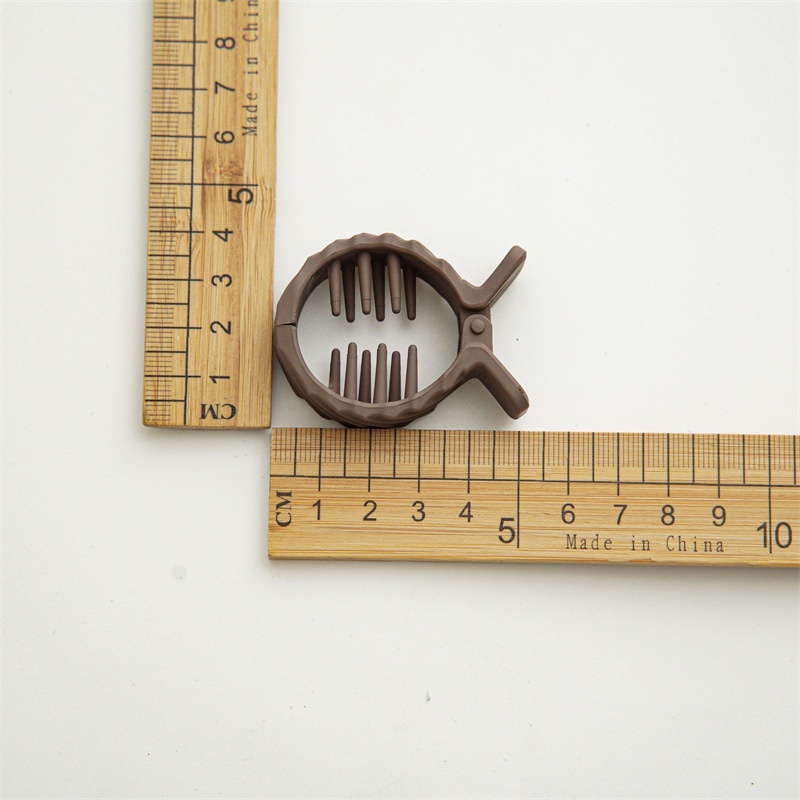 Kẹp Tóc Đuôi Ngựa Cỡ Nhỏ Gắn Bóng Lông Chống Va Đập Cho Nữ