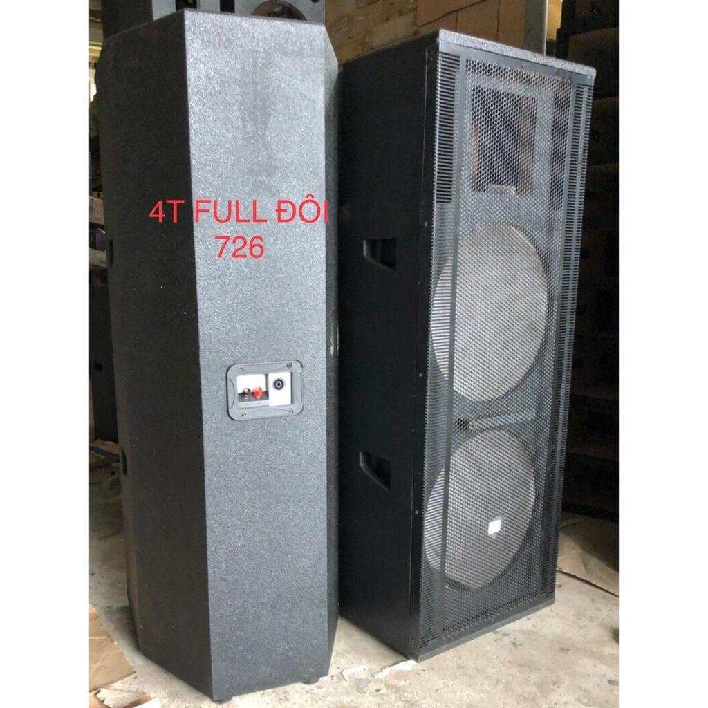 VỎ THÙNG LOA FULL ĐÔI 40 - VỎ FULL 2 BASS 40 VÀ 1 TREBLE KÈN ĐẦY ĐỦ PHỤ KIỆN - 432VIETNAM