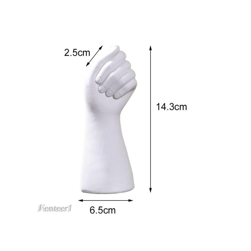 [Fenteer1] Bình Hoa Khô Bằng Nhựa Resin Màu Đen Để Bàn Trang Trí Nhà