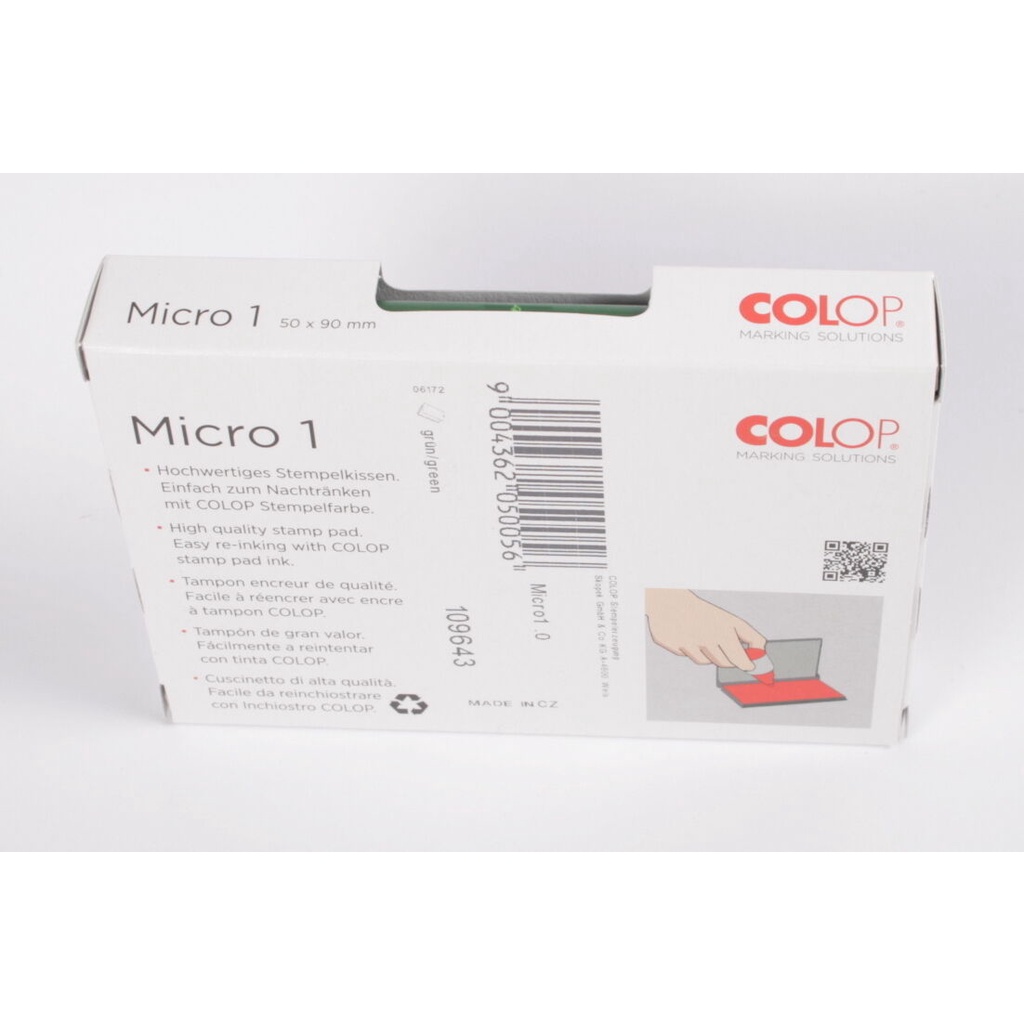 Khay Mực Dấu Các Kích Thước COLOP
