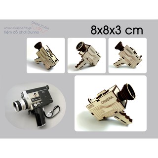 Lắp ráp gỗ Mô hình Máy Quay