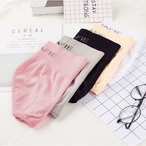 【Sản phẩm 3 chiếc】Quần lót nữ eo thấp không đường may thoáng khí nâng mông eo giữa