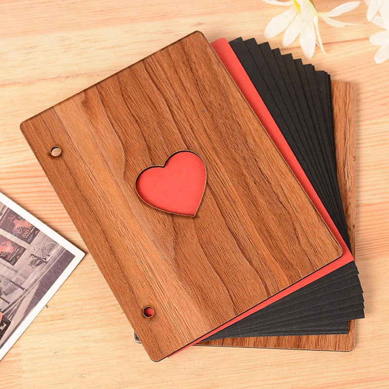 ⚡Album D.I.Y dán ảnh Heart wood ⚡