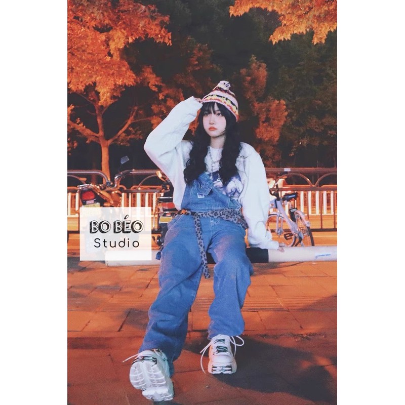 GIÀY L1128 WHITE GOTHIC ROCKY OXFORD SHOES - GIÀY ĐẾ CAO 6CM PHONG CÁCH