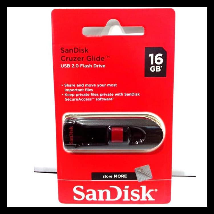 Usb Sandisk 16gb Cruzer Glide Cz 60 / Usb 16gb Mã 966