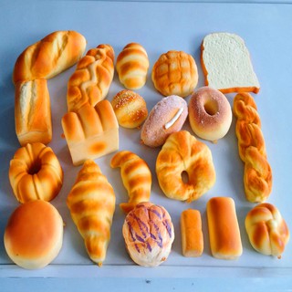 Squishy bánh mì nhiều loại