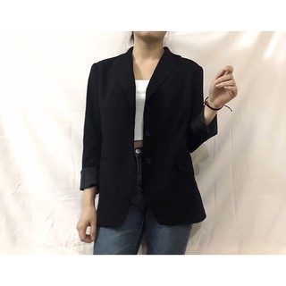 Áo Blazer đen