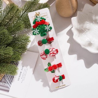 Bờm tóc noel - mũ noel - kẹp tóc noel cho bé