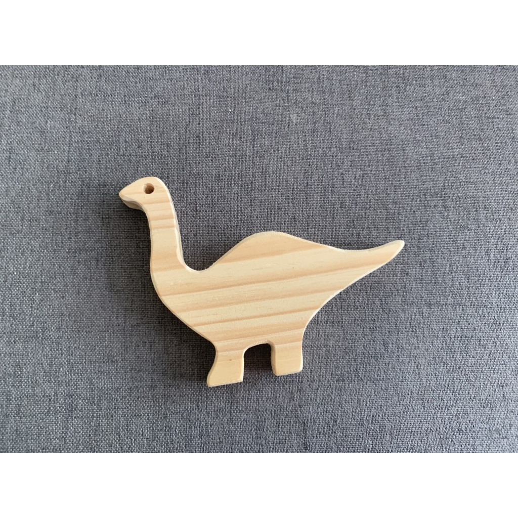 Set 5 khủng long gỗ dày 1.5cm