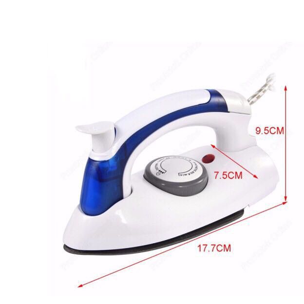 [FREESHIP] Bàn Ủi Hơi Nước Du Lịch Mini Hetian Travel Iron Gấp Gọn Có Thể Mang Đi Du Lịch.