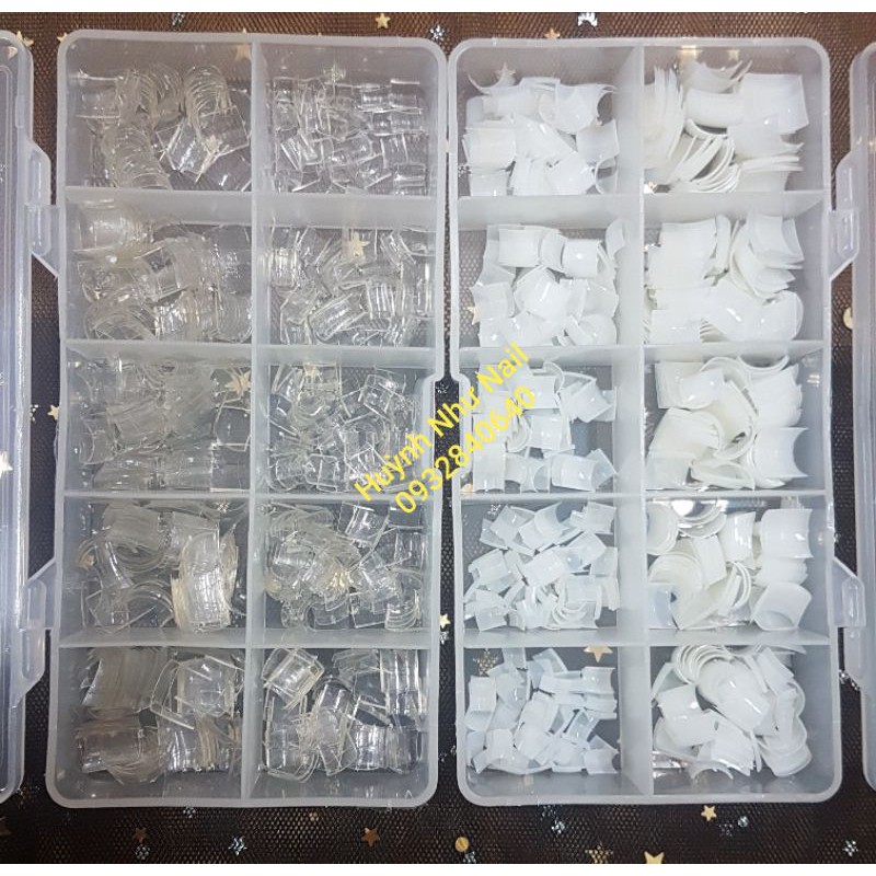 MÓNG TIP CHÂN 10 SỐ❤500 MÓNG