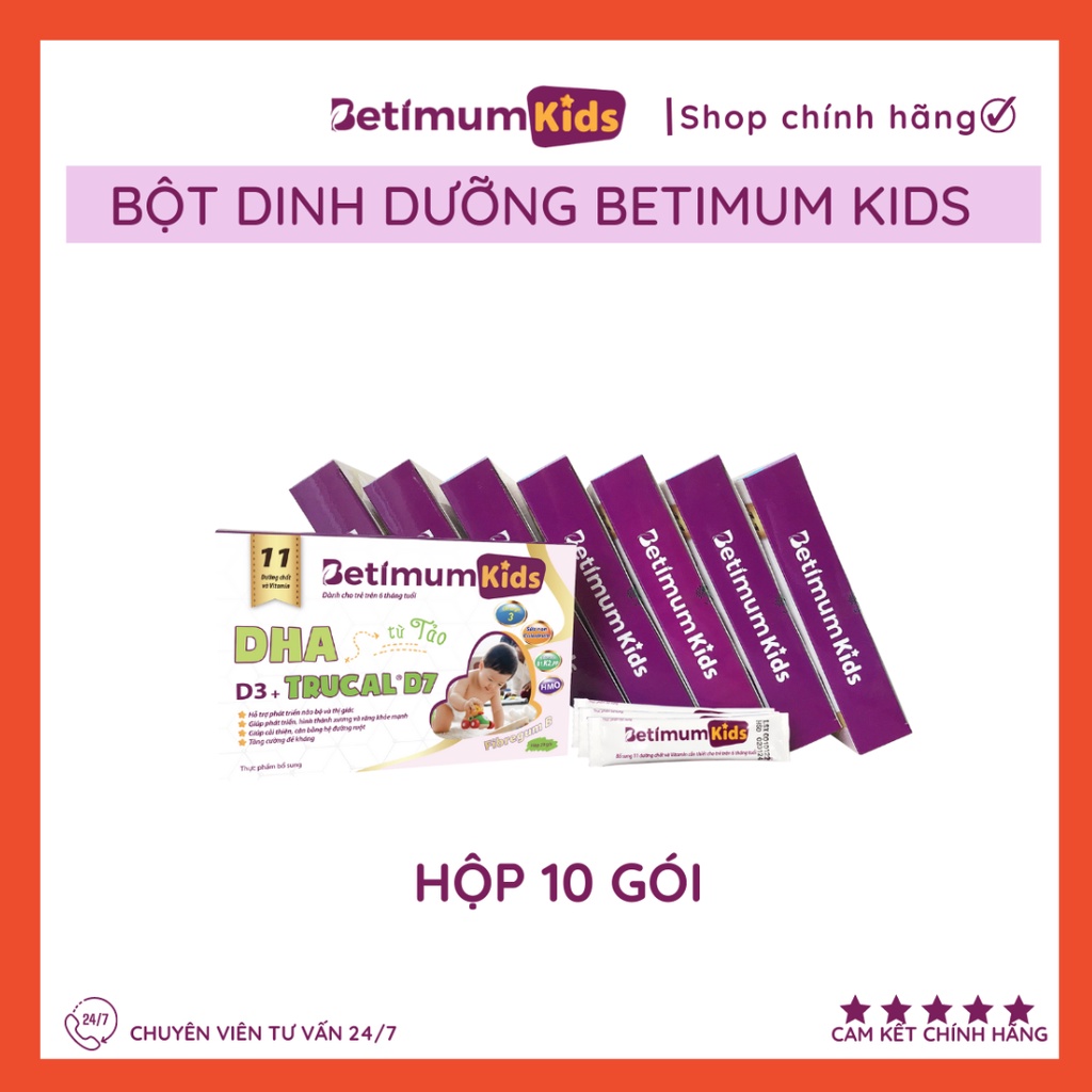 Betimum Kids - Ăn Ngon, Tăng Cường Đề Kháng Cho Bé