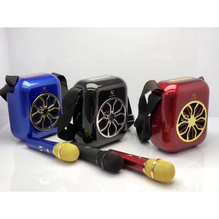 Loa KARAOKE kèm MIC hát BLUETOOTH  di động YS20+