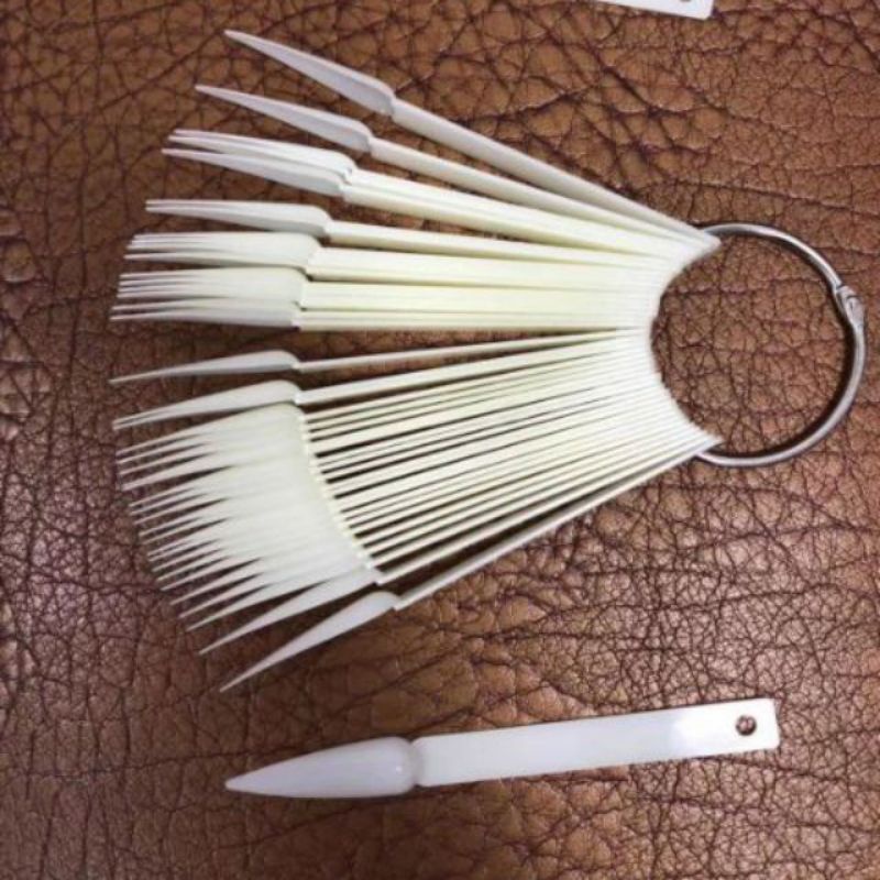 Phụ kiện nails móng úp hs.m TẶNG KEO DÁN