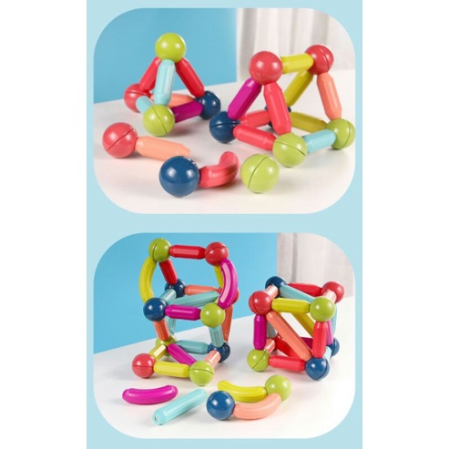 Bộ lắp ghép nam châm cho bé 42 chi tiết