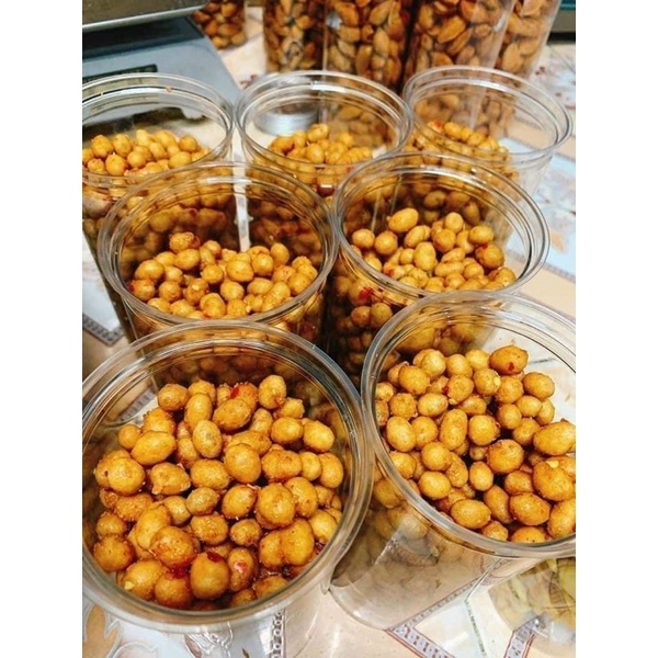 49K Hủ 500g đậu phộng cốt dừa tỏi ớt