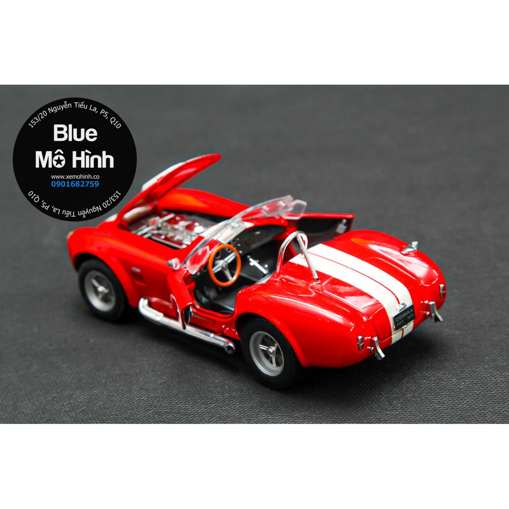 Blue mô hình | Xe mô hình Ford Shelby Cobra Classic Welly 1:24