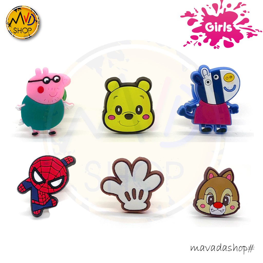 STICKER LÒ XO STICKER / JiBITZ / CHARM GẮN DÉP CROSS , DÉP CÁ SẤU,SỤC......