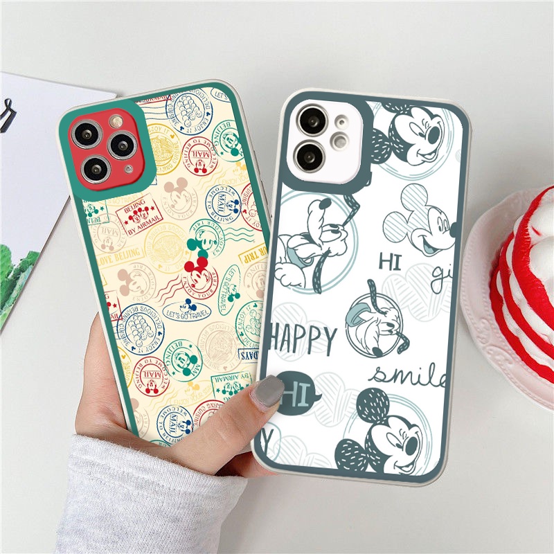 Ốp iphone cạnh vuông bảo vệ camera ốp dẻo ip 11 6splus/7/7plus/8/8plus/x/xr/xs/11/12/pro/max/plus/13promax tr147