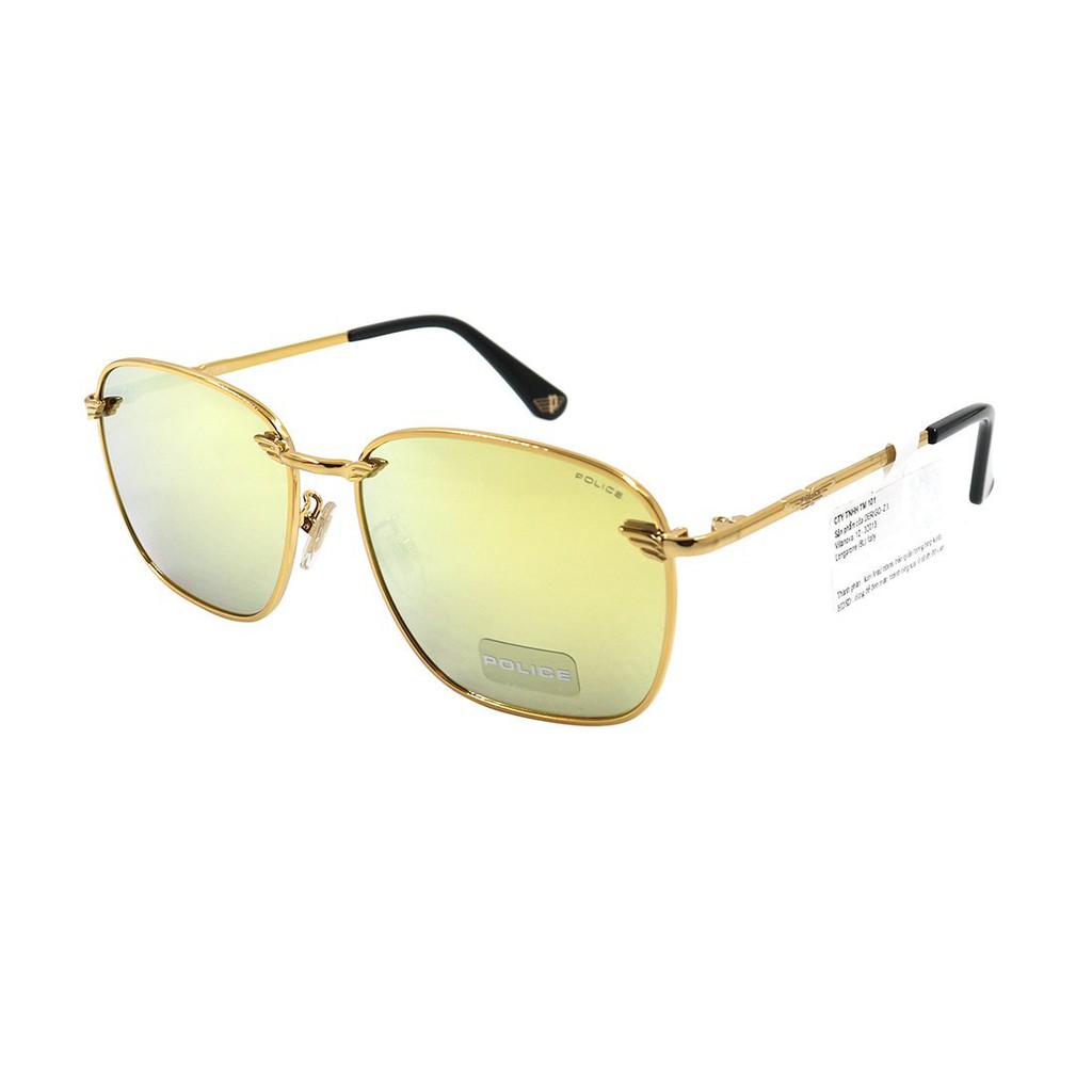 Kính mát POLICE SPLA36J chính hãng, thiết kế dễ đeo bảo vệ mắt