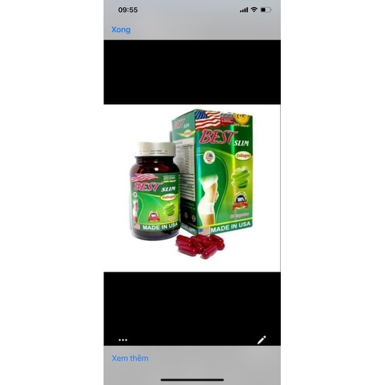 giảm cân best slim