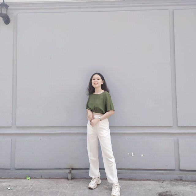 Quần Culottes Ống Suông Vừa Chất Đẹp Tuyết's House